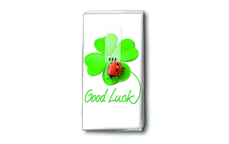 Paper + Design Taschentücher Good luck 1 Stück