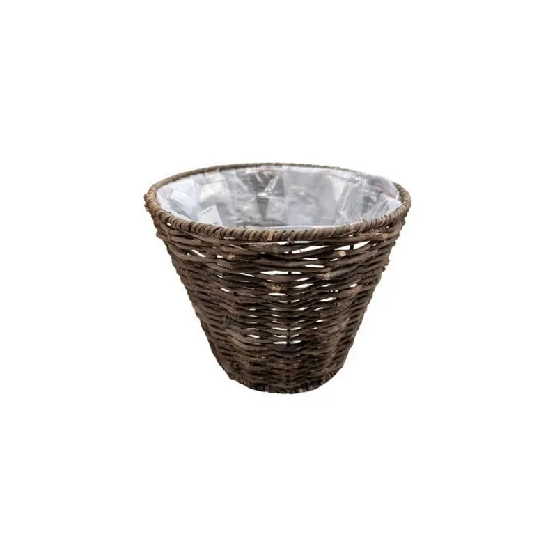 CHALET Pot en rotin Chalet Kobo Wild M Brun