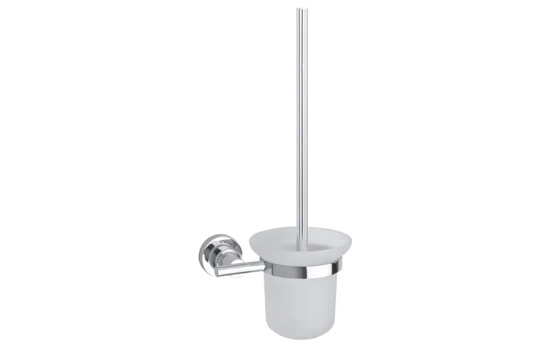 tesa Luup WC-Bürstengarnitur Silber