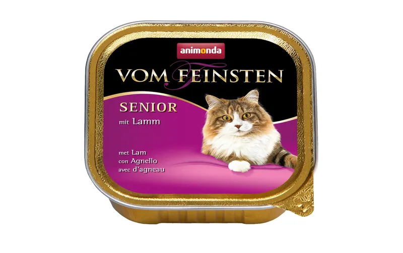 animonda Nassfutter Vom Feinsten Senior Lamm, 100 g