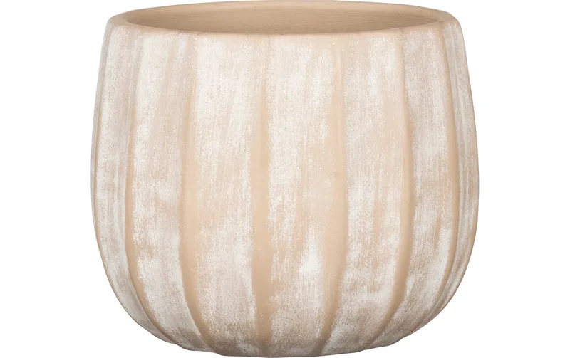 scheurich Blumentopf Runa 2.1 l, Crème