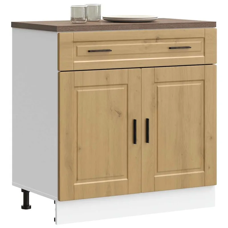 Küchenunterschrank Porto Artisan-Eiche derivato del legno