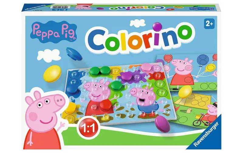 Ravensburger Gioco per bambini Peppa Pig Colorino