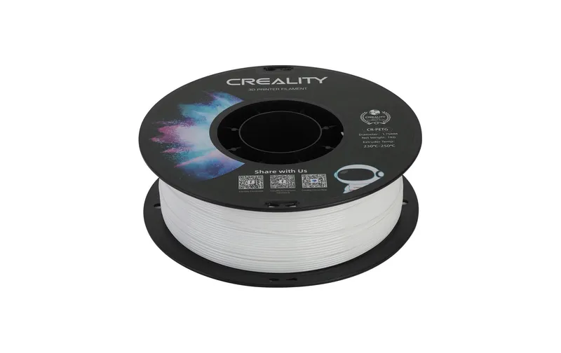 Creality Filament PETG, blanc, 1.75 mm, 1 kg