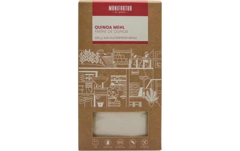 Manifaktur Quinoa Mehl, glutenfrei 400 g