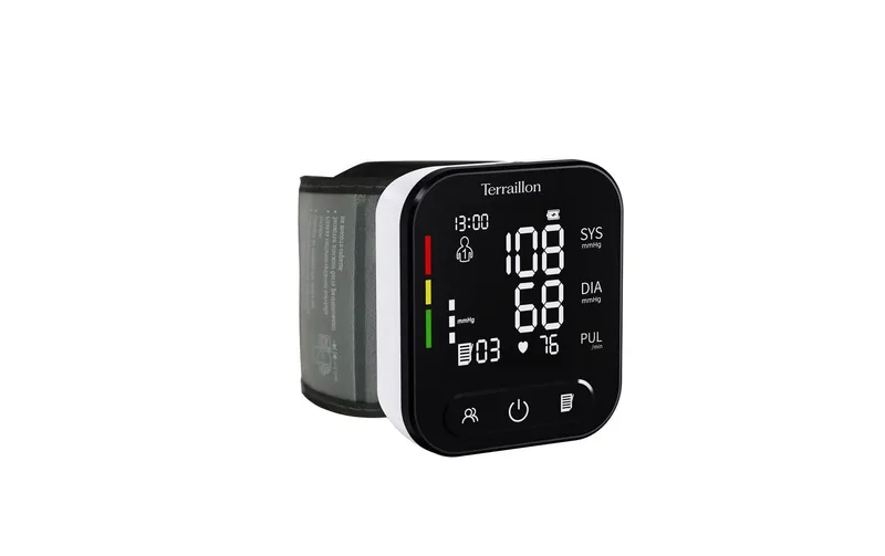 Terraillon Blutdruckmessgerät TB251 Oberarm Kunsttissu noir blanc