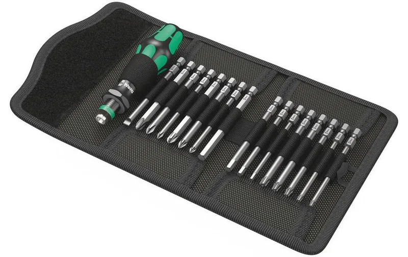Wera Étui à outils compact 60, 17 pièces