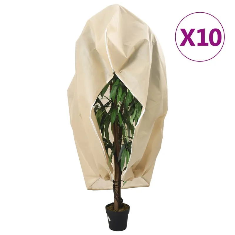 Wintervlies with Reißverschluss 10 pcs 70 g/m² 1x1,55 m