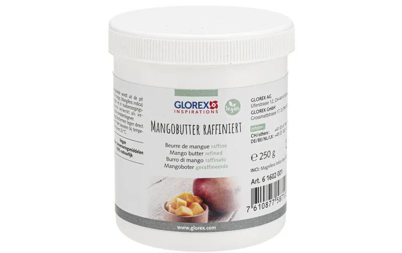 Glorex Kosmetikbutter Mango raffiniert 250 g