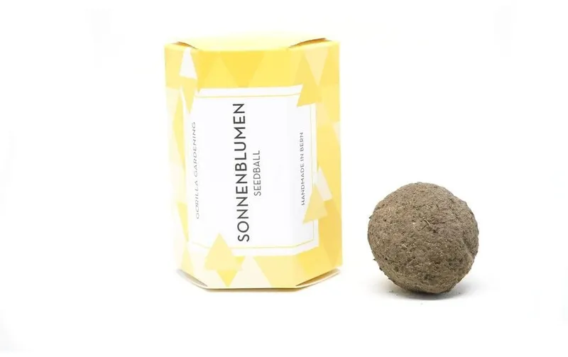 Gorilla Gardening Sonnenblumen Seedball einzeln