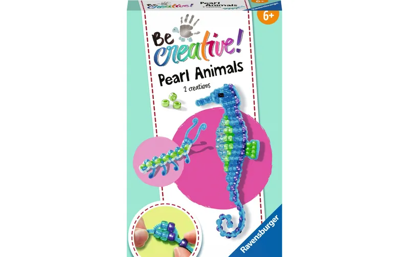 Ravensburger Bastelset Bead Animal Seahorse 23