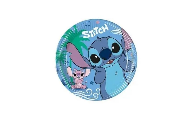 We fiesta Party Einwegteller Stitch FSC, 20 cm, 8 pièces