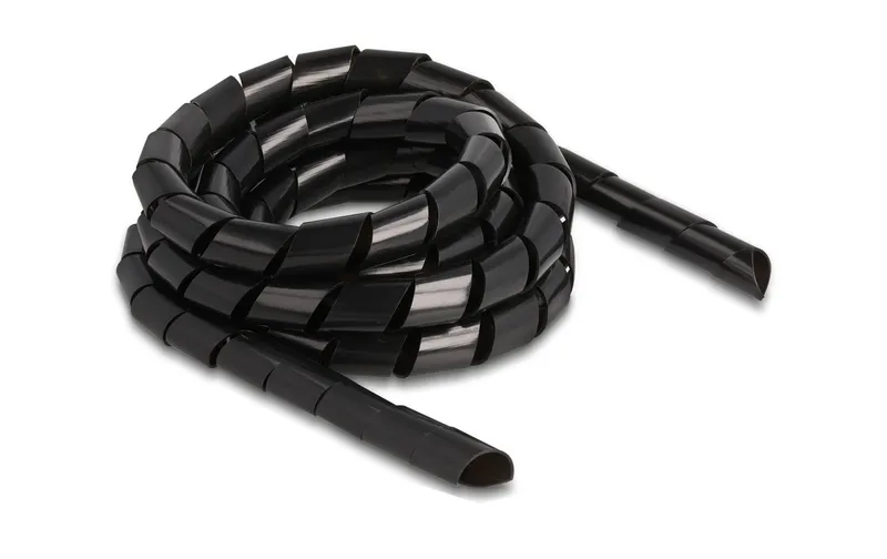 Delock Spiroschlauch flexibel 2 m x 16 mm nero