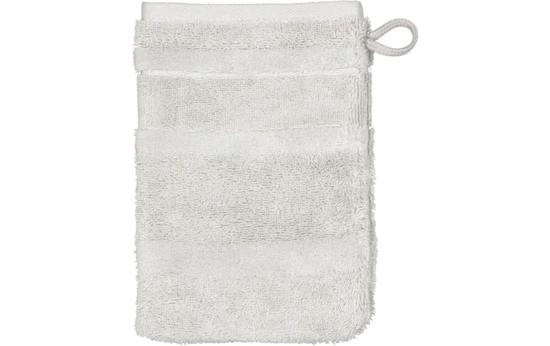 Cawö Waschhandschuh Noblesse 16 x 22 cm, grigio