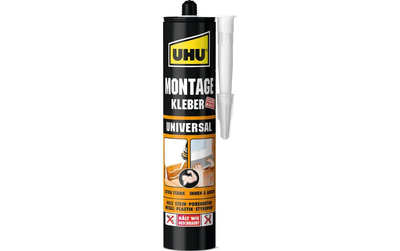 UHU Montagekleber Universal 310 ml, bianco