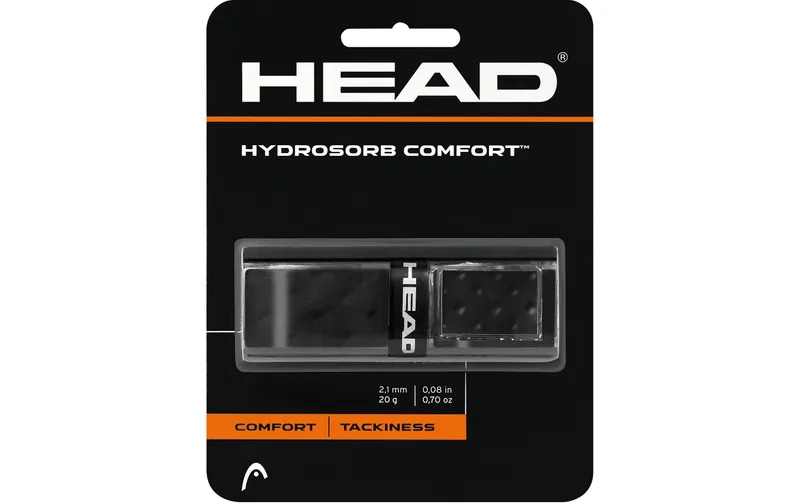 HEAD Tennis Grip HydroSorb Comfort Schwarz