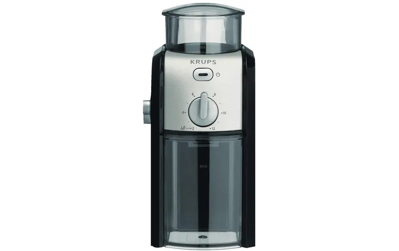 Krups Kaffeemühle Expert nero/Silber