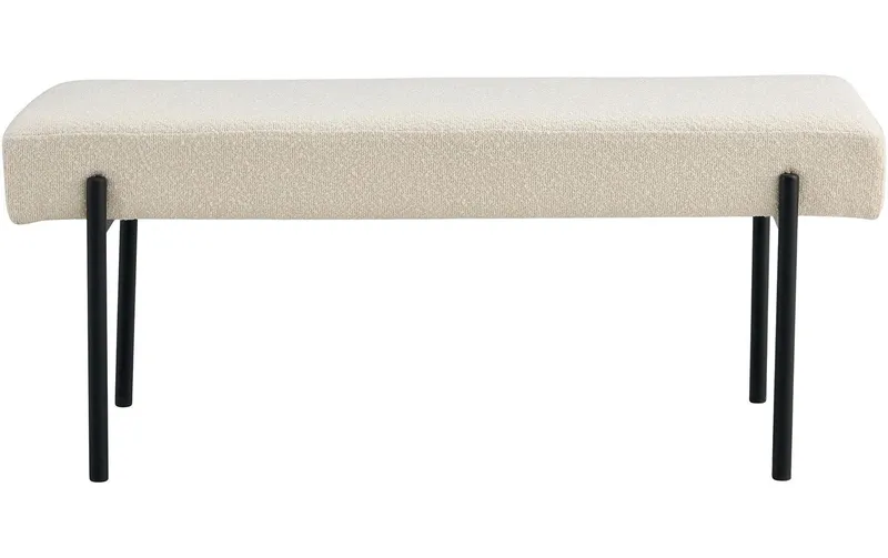 House Nordic Sitzbank Swindon 100 x 42.5 cm, white