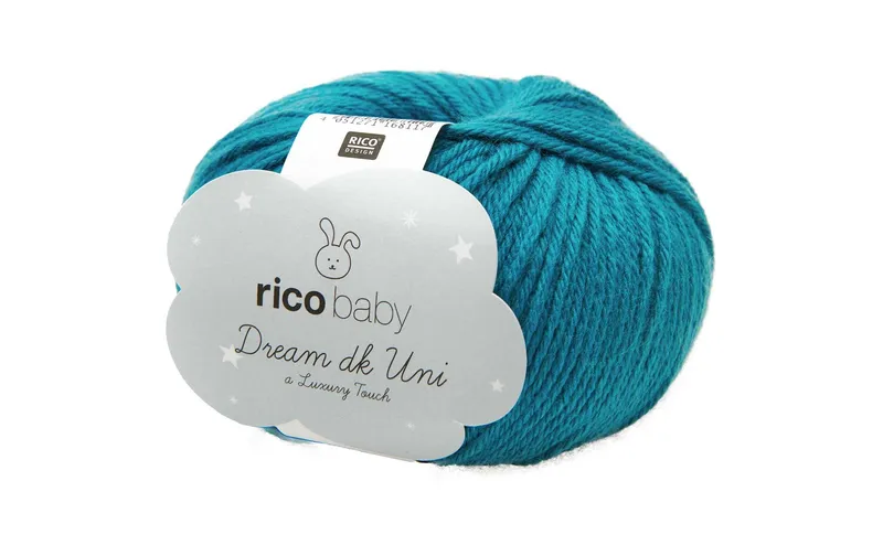 Rico Design Wolle Baby Dream Uni DK 50 gr, Petrol