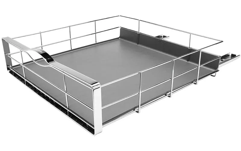 Simplehuman Organizer 50.2 x 50.8 cm, Silber/Grau