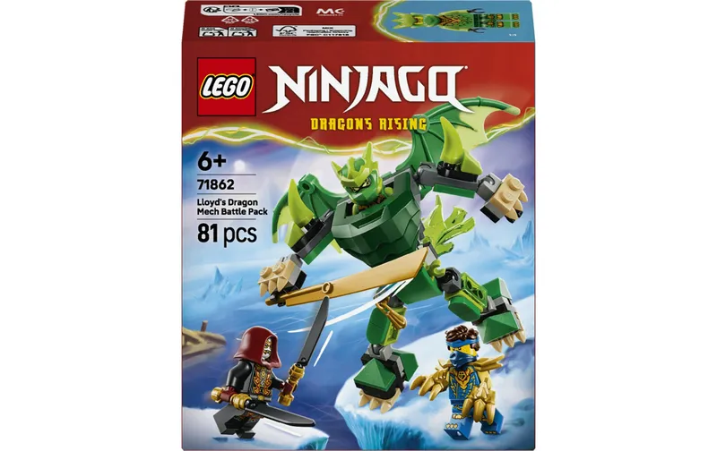 LEGO® Ninjago Lloyds Drachen-Mech Battle Set 71862