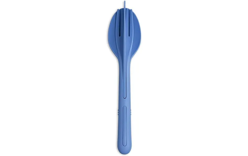 Koziol Besteck-Set to go Klikk 3-teilig, Strong Blue
