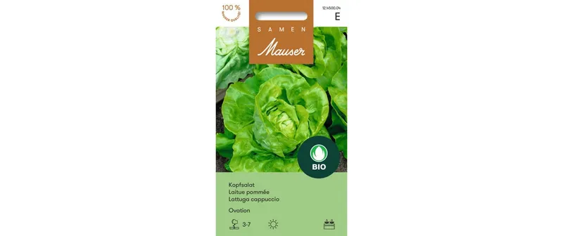 Samen Mauser Samen Bioline Kopfsalat Ovation