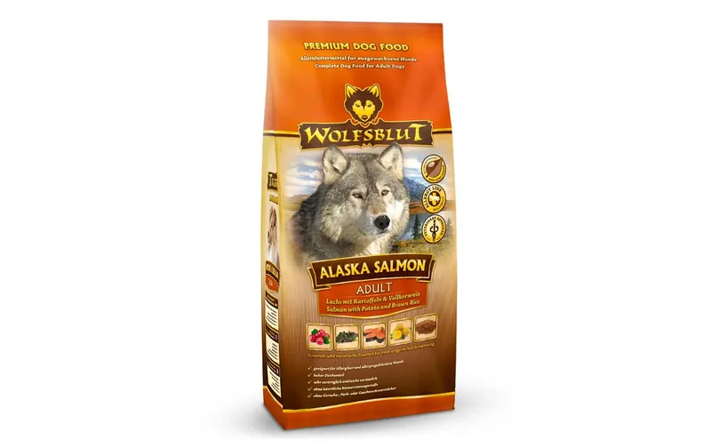 Wolfsblut Trockenfutter Dog Alaska Salmon Adult, 12.5 kg