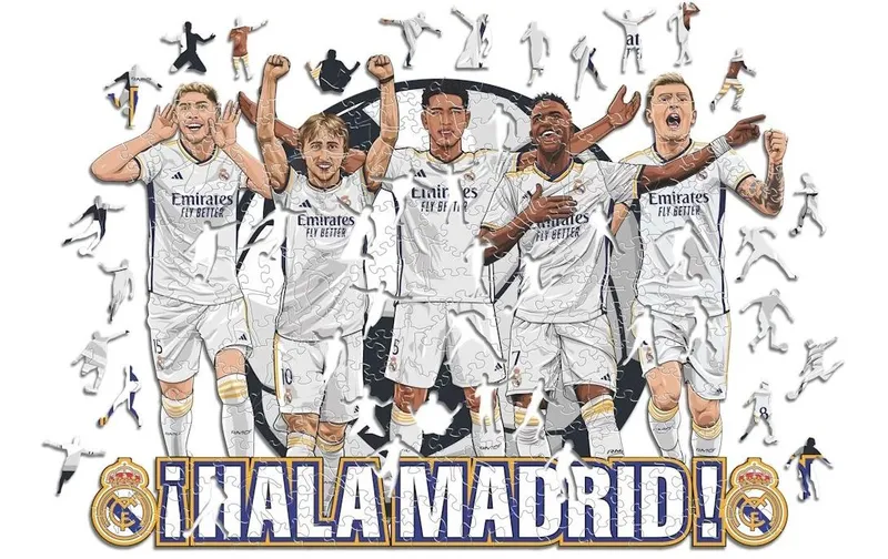 Iconic Puzzle Real Madrid CF - 5 Spieler