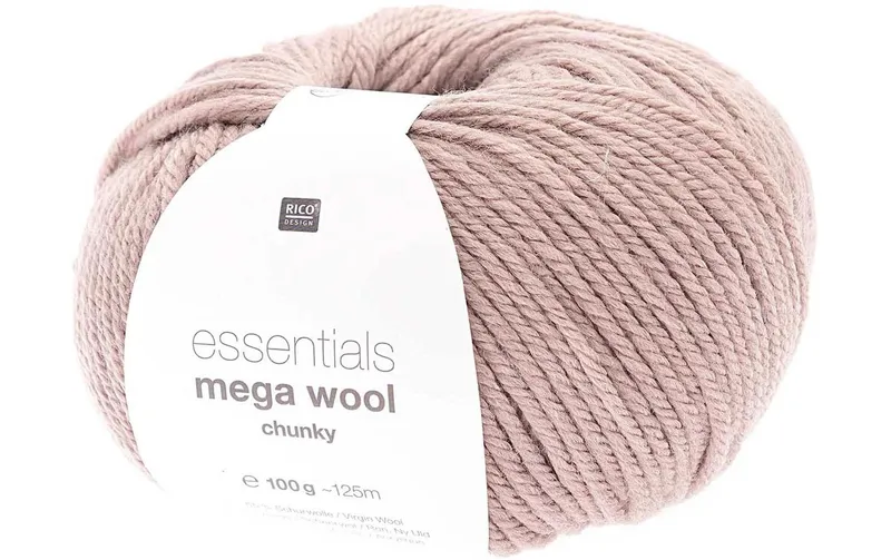 Rico Design Wolle Essentials Mega Wool chunky 100 g, Mauve