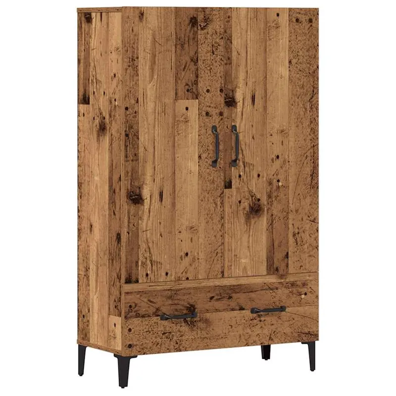 Highboard Altholz-Optik 70x31x115 cm derivato del legno