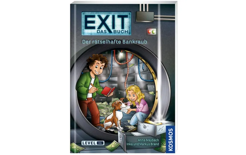 Kosmos EXIT Kids: il Buch – Rätselhafte Bankraub