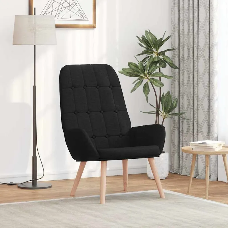 Relaxsessel nero tessuto