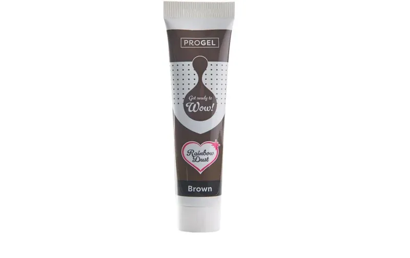 Rainbow Dust Lebensmittelfarben-Gel ProGel marrone
