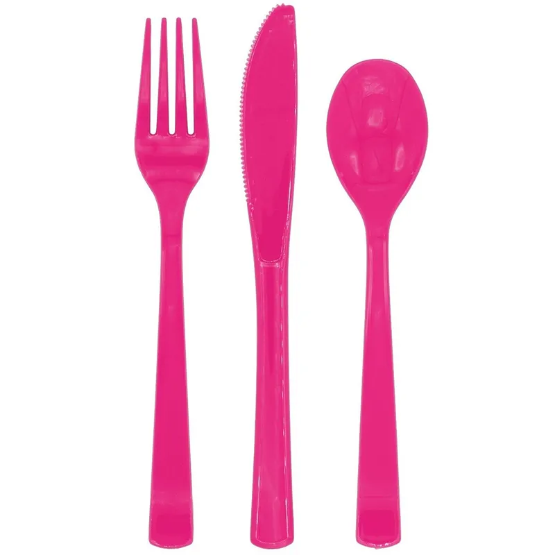 Plastikbesteck 18-tlg. Set