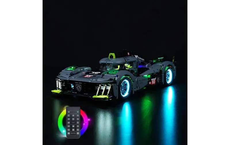 BrickBling LED-Licht-Set für LEGO® 42156 Peugeot 9 x 8 24H Le Mans