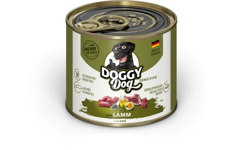 DOGGY Dog Nassfutter DoggyDog Dose Lamm Sensitive 200 g