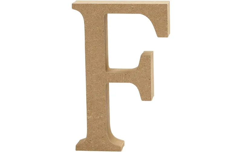 Creativ Company Holzbuchstabe F 1 pièces