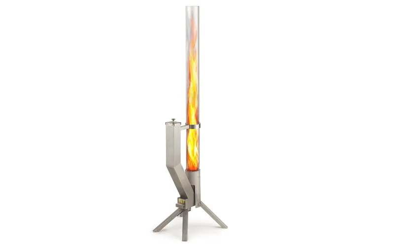 Gardenflare Klassik Feuerrohr Silber