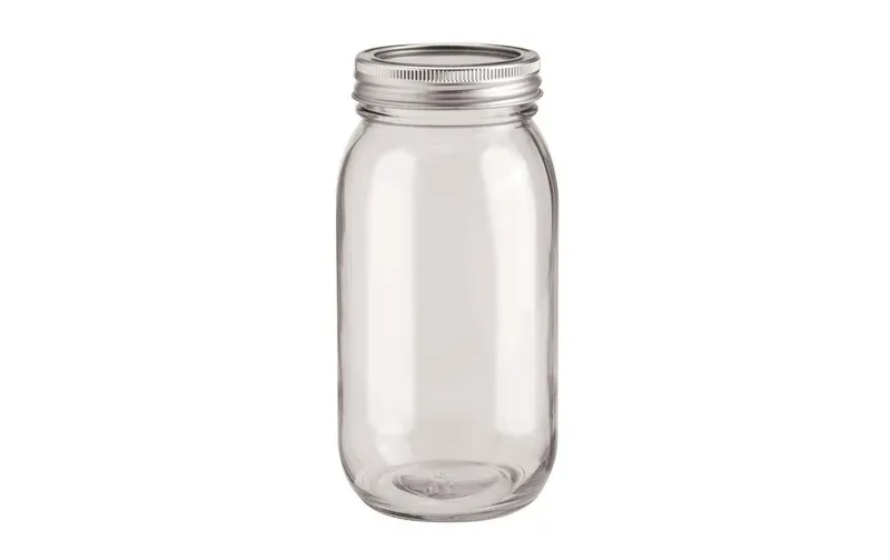 Glorex Glas mit Deckel Lili Rose 650 ml 1 pièces