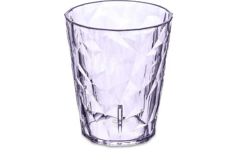 Koziol Trinkglas Club Light S 250 ml, 1 Stück, Violett