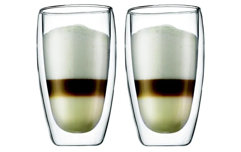Bodum Thermobecher Pavina 450 ml, 2 pezzi, trasparente