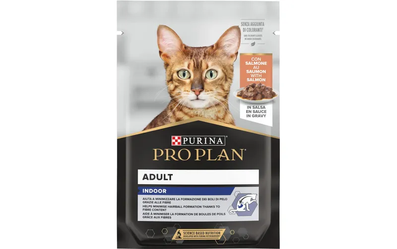 Purina Pro Plan Adult Indoor in Sauce avec Lachs 26 x 85 g