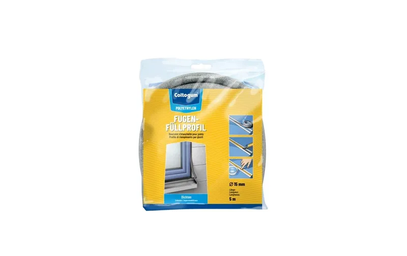 Coltogum Fugenfüllprofil 15 mm x 5 m, gris