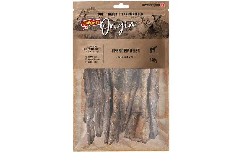 DeliBest Kausnack Origin Pferdemagen 150 g