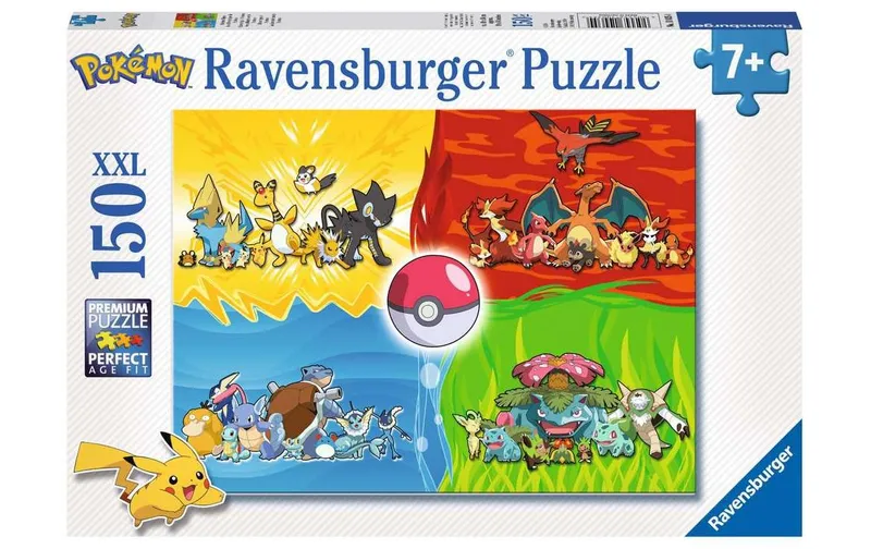 Ravensburger Puzzle Pokémon Typen