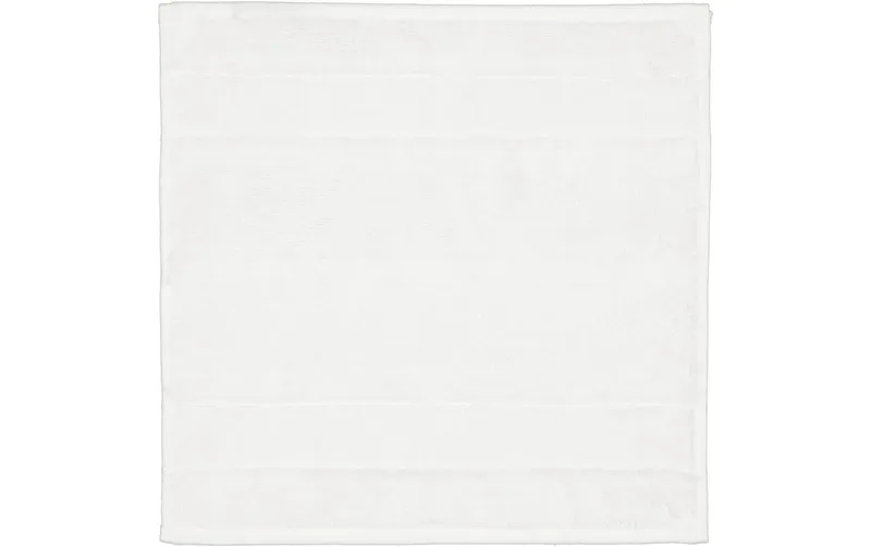 Cawö Waschlappen Noblesse 30 x 30 cm, bianco