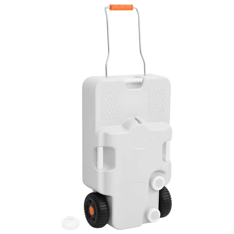 Camping-Wassertank mit Rollen 30 L grey