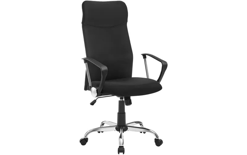 Songmics office chair with Polster and armrests, black