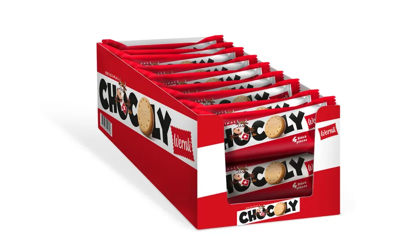 Wernli Guetzli Chocoly Snack-Pack 18 x 62 g